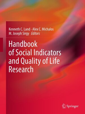 cover image of Handbook of Social Indicators and Quality of Life Research